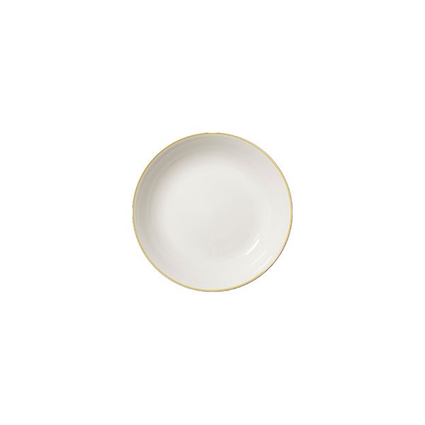 Teller tief, Ø = 22,5 cm, Fine Bone China Simplicity, gelb