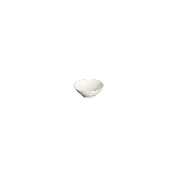 Dip-Schale rund, Ø = 8 cm, Fine Bone China Asia Line, weiß