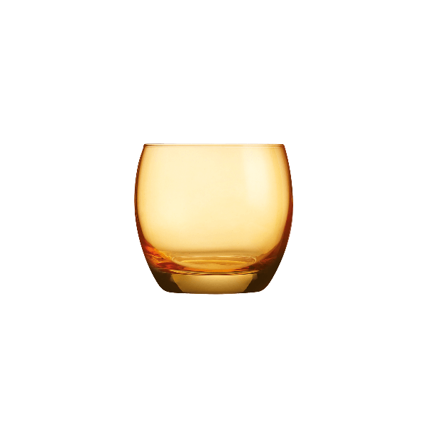 Whiskyglas, Salto Color Studio, Inhalt: 320 ml, orange