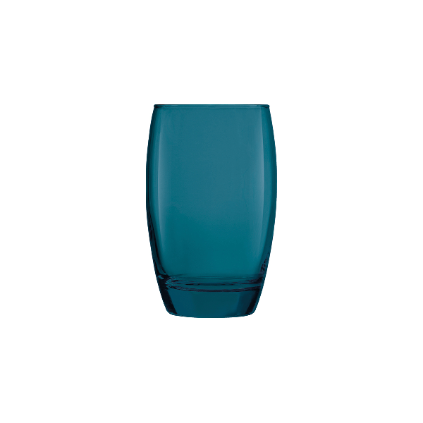 Longdrinkglas, Salto Color Studio, Inhalt: 350 ml, Goa blau