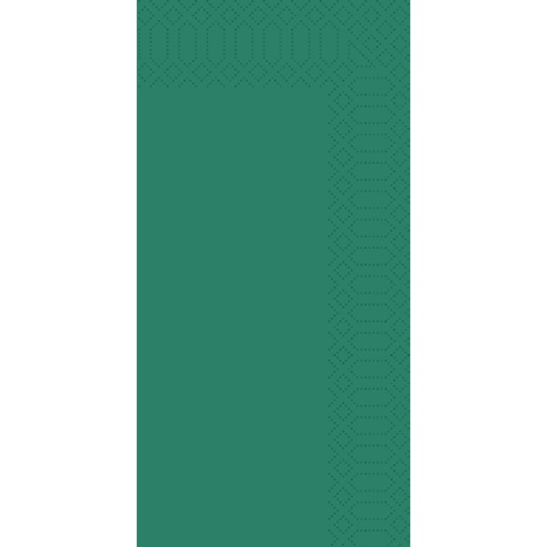 Serviette, Zelltuch, jägergrün, 33 x 33 cm