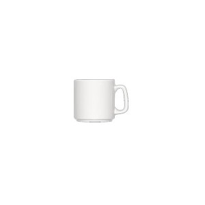 Kaffeebecher zylindrisch, stapelbar, Inhalt: 0,27 l, B1100