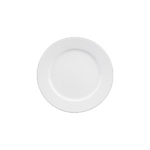 Teller flach mit Fahne, Ø = 25 cm, Fine Dining