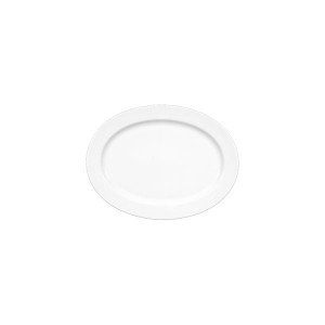 Platte oval, Länge: 31 cm, Meran, weiß