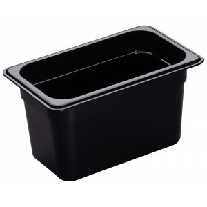 GN-Behälter 1/4-150, Cambro, Kunststoff, schwarz