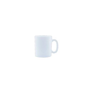 Kaffee-/Bockbecher, Inhalt: 320 ml, Hartglas, Restaurant Uni weiß