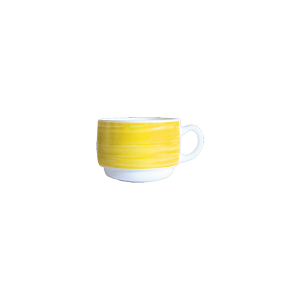 Kaffee-Obertasse, Inhalt: 0,19 l, Brush Yellow