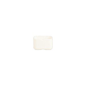 Schale rechteckig, Länge: 7,3 cm, Mekkano Cream