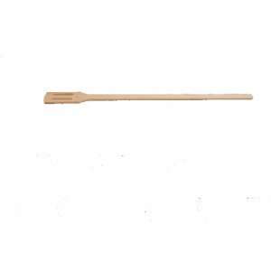 Holz-Rührspaten, Schaufelform, geschlitzt, 120 cm