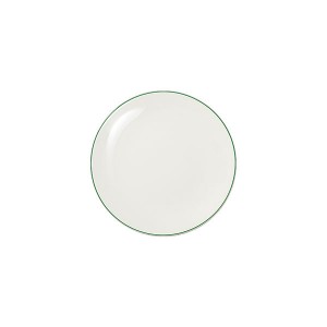 Teller flach, Ø = 28 cm, Fine Bone China Simplicity, grün