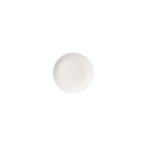 Teller flach, Ø = 16 cm, Fine Bone China Pure, weiß