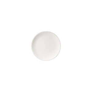 Teller flach, Ø = 21 cm, Fine Bone China Pure, weiß