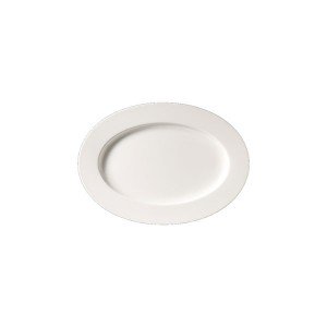 Platte oval, Länge: 39 cm, Fine Bone China Classic, weiß