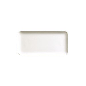 Platte rechteckig, Länge: 32 cm, Fine Bone China Pure, weiß