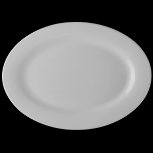 Platte oval "Vital Level", Länge: 40 cm 