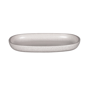 Platte oval tief, Länge: 22,5 cm, Ease, Clay