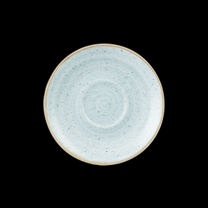 Cappuccino-Untere, Ø = 15 cm, Stonecast, Duck Egg Blue