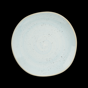 Teller flach Organic, Ø = 26 cm, Stonecast, Duck Egg Blue