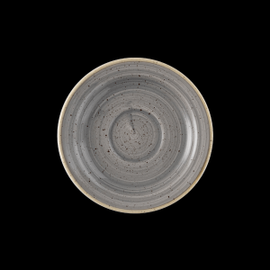 Untertasse rund, Ø = 15 cm, Stonecast, Peppercorn Grey