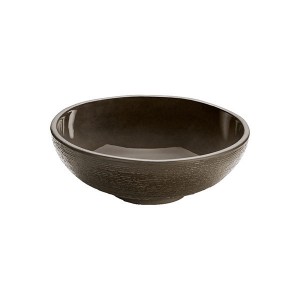 Bowl, Ø = 21 cm, ReNew, Relief, taupe