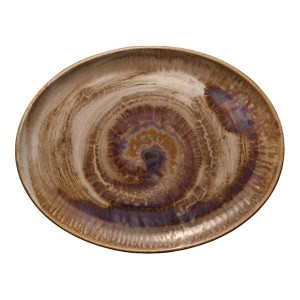 Platte oval, coup, Länge 36 cm, Perfect Match