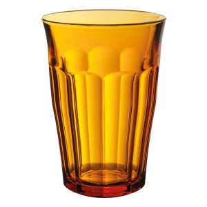 Becher, Picardie, Inhalt: 360 ml, amber