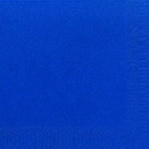 Serviette, Zelltuch, dunkelblau, 40 x 40 cm