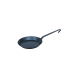 Omelettpfanne mit Hakenstiel Ø = 24 cm, geschmiedet