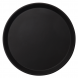 Serviertablett rund, Ø = 28 cm, schwarz